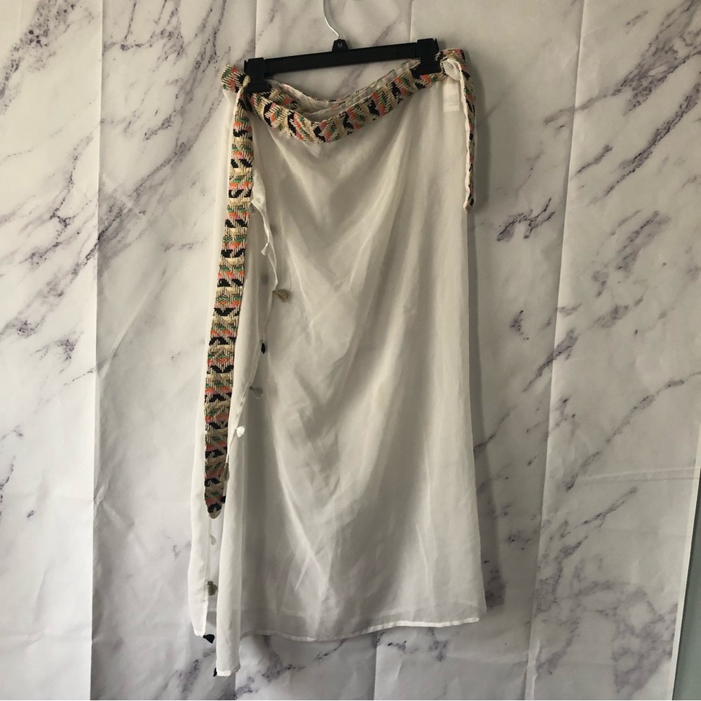 COLLECTION EIGHTEEN - WRAP AROUND BEACH SEIM COVERUP SKIRT WOMEN’S One Size